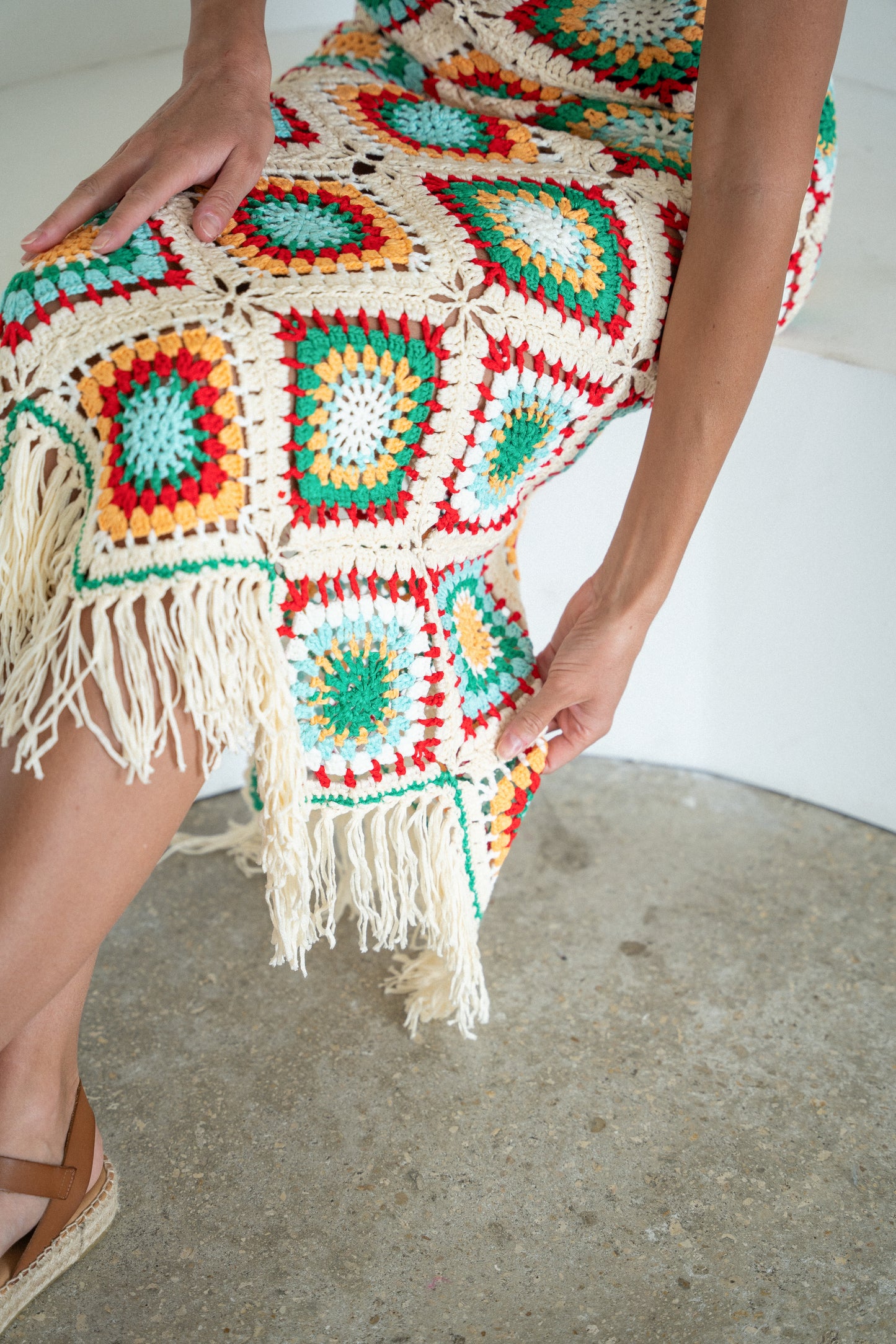 Resort Crochet Dress