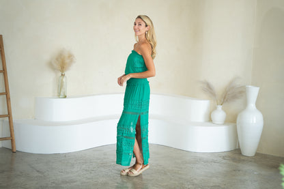 Strapless Maxi Dress